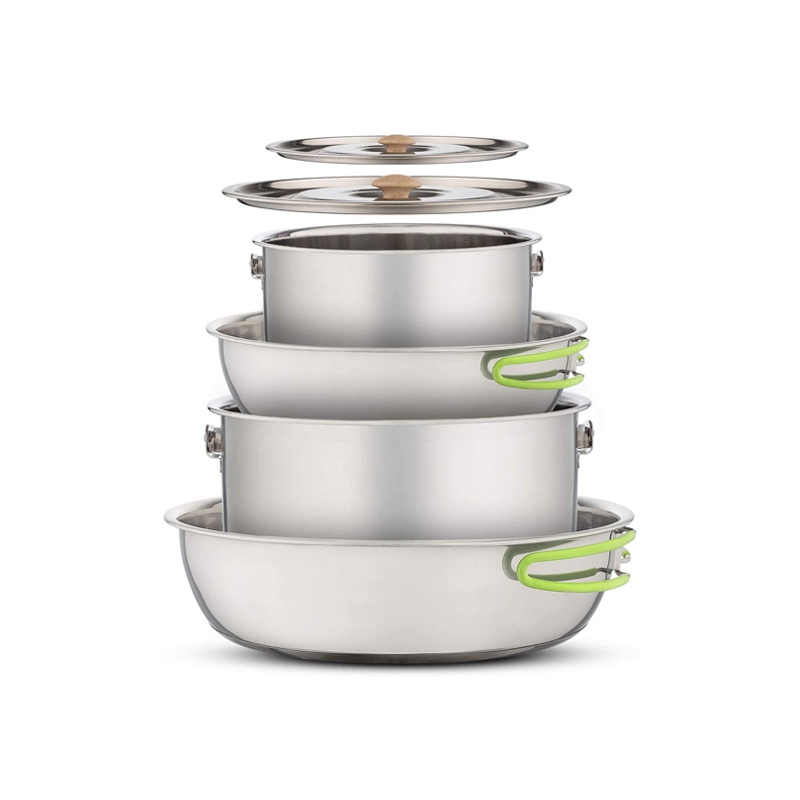 Korea Stainless Steel Pot Set 5